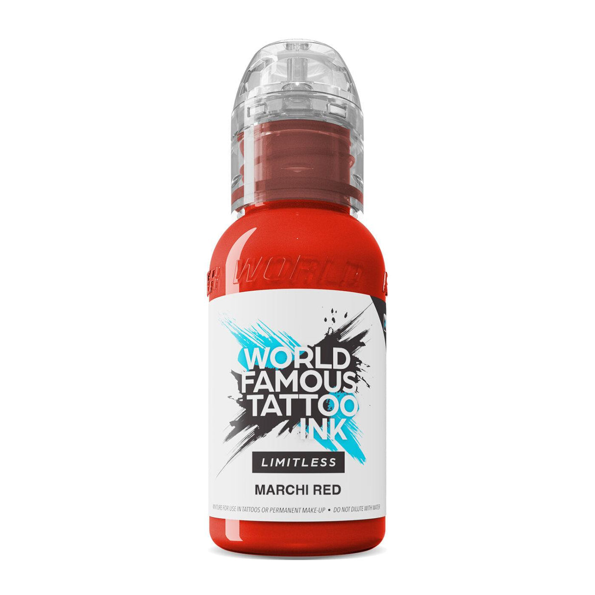 World Famous Limitless Tattoo Ink Marchi Red 30ml - BVShop