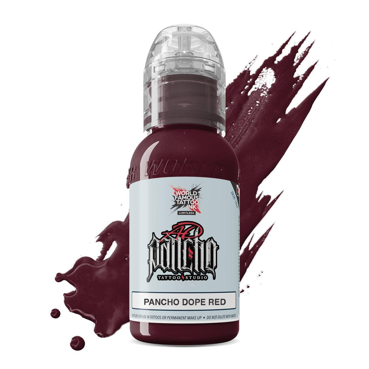 World Famous Tattoo Ink AD Pancho Dope Red 30ml - BVShop