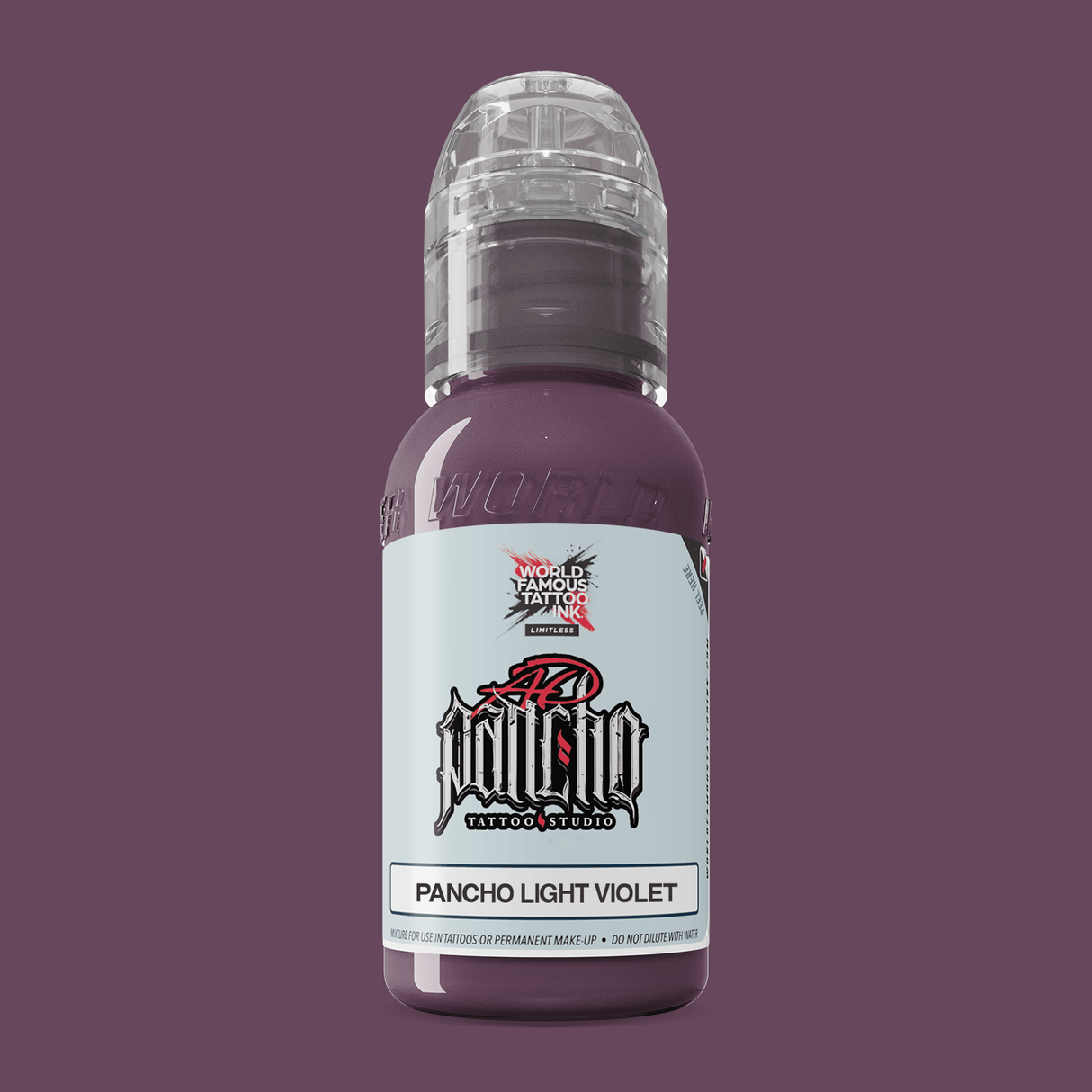 World Famous Tattoo Ink AD Pancho Light Violet 30ml - BVShop