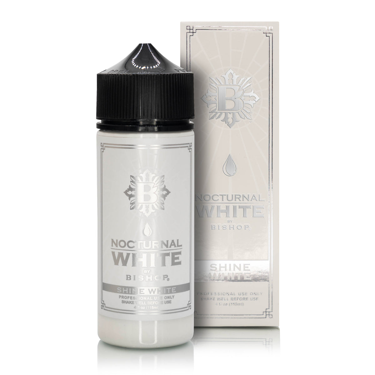 Nocturnal By Bishop Shine White 118ml — زجاجة مع علبة