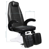 112 black hydraulic podiatry chair - BVShop