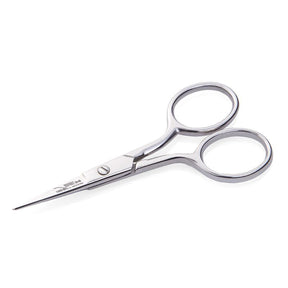NGHIA export eyebrow scissors ES-05 with sharp stainless steel blades and ergonomic handles for precise eyebrow trimming.