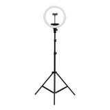 32cm LED ring light with adjustable tripod black
