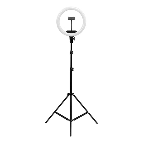 32cm LED ring light with adjustable tripod black