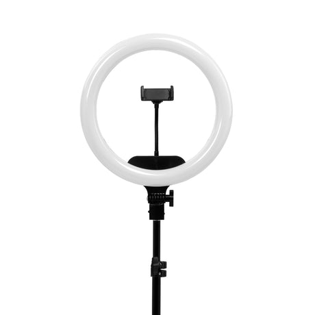 36W LED ring light with phone holder for salon use