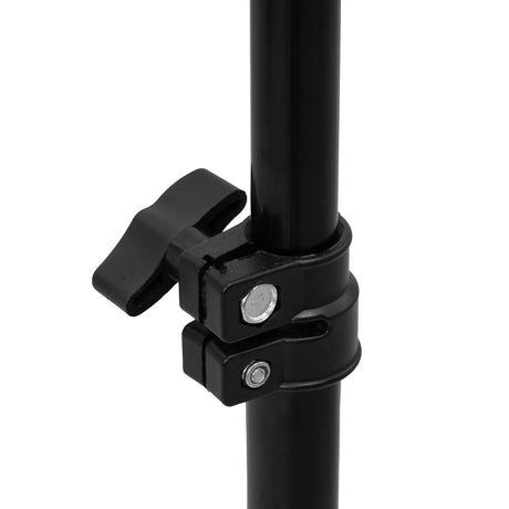 32cm black LED ring lamp with flexible phone holder