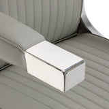 Gabbiano Visionerio barber chair grey chrome frame - BVShop