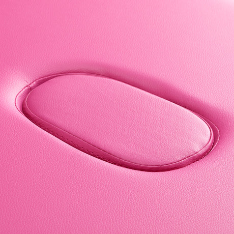 BALANCE aluminium folding massage table 2 segment pink - BVShop