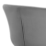 4RICO Linea modern grey chair for waiting rooms and offices