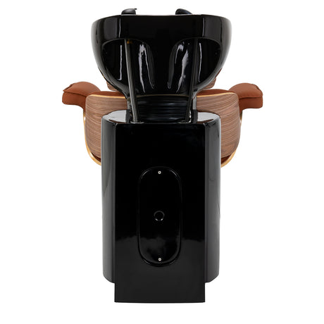 Brown Gabbiano Florence hairdresser wash sink for professional salons