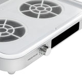 MOMO P35 magnetic silver front panel for quick cassette filter access