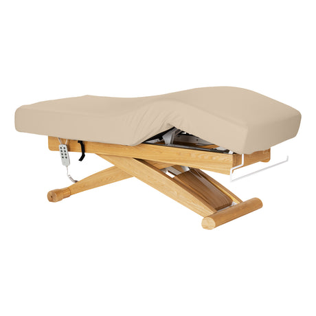 Sillon Siesta سرير SPA كهربائي – بيج، قاعدة بني فاتح · منظر عام