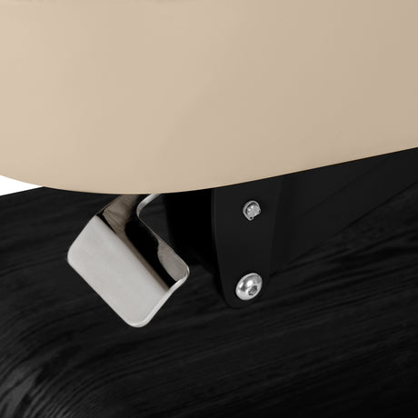 سرير SPA كهربائي Sillon Relax – بيج، قاعدة بلون أسود · تفصيل التثبيت
