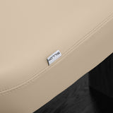 سرير SPA كهربائي Sillon Relax – بيج، قاعدة بلون أسود · غطاء قابل للإزالة
