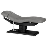 سرير SPA كهربائي Sillon Relax – رمادي، قاعدة بلون أسود · منظر عام