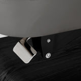 سرير SPA كهربائي Sillon Relax – رمادي، قاعدة بلون أسود · تفصيل التثبيت