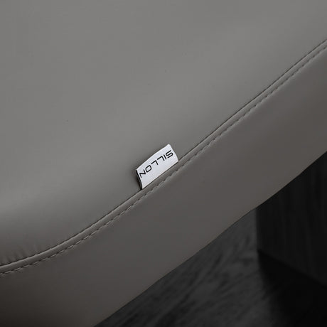 سرير SPA كهربائي Sillon Relax – رمادي، قاعدة بلون أسود · غطاء قابل للإزالة
