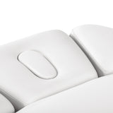 Sillon Relax · أبيض / أسود · مسند الرأس وفتحة الوجه