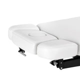 Sillon Relax · أبيض / أسود · مسند الرأس وفتحة الوجه