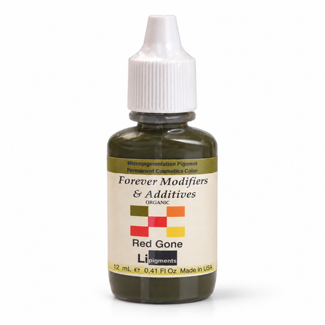 Li Pigments Forever Red Gone Modifier 12ml — product packaging on white background