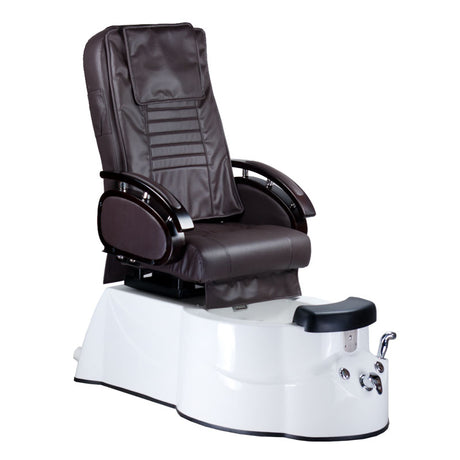 Fotel do pedicure z masażem BR-3820D Brązowy - BVShop