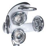 Standing Infrazone BB-6082E by Beauty System in silver gray with a sleek design and digital control panel.