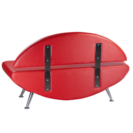 Waiting room Sofa Carini BD-6710 red - BVShop