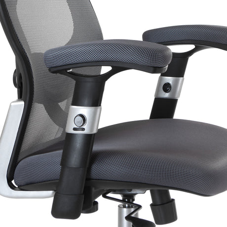 6-Fotel ergonomiczny CorpoComfort BX-4144 Szary-6