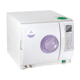 Autoclave medical Class B 8L Sun8-II by Beauty System with built-in printer, stainless steel chamber and control panel.