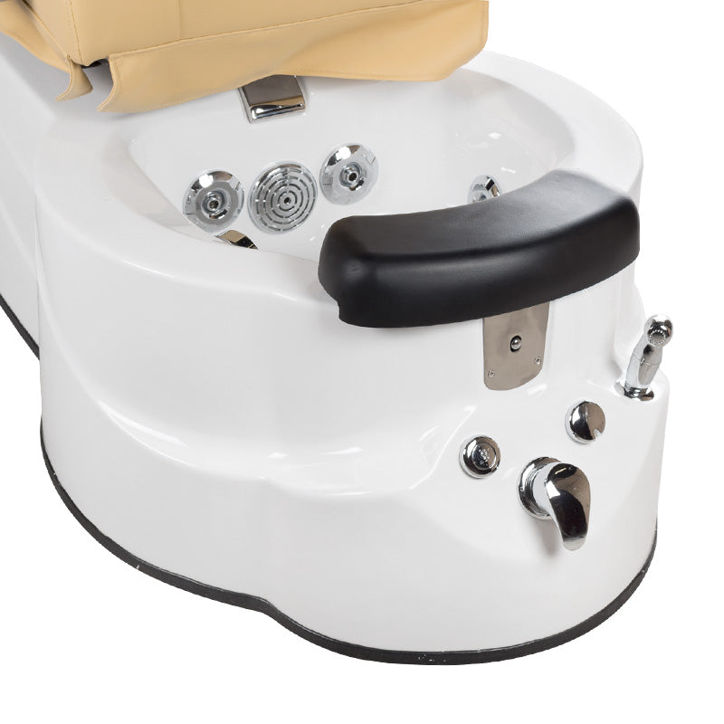 Pedicure chair with massage BR-3820D Beige - BVShop