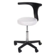 Medical Stool + Armrest NG-CH049 White - BVShop