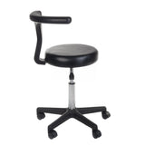 Medical Stool + Armrest NG-CH049 black - BVShop