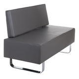Waiting room Sofa Messina BD-6713 gray - BVShop