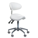 Taboret medyczny z oparciem BD-Y925 White - BVShop
