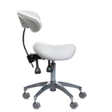 Taboret medyczny z oparciem BD-Y925 White - BVShop
