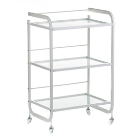 Beauty System Cosmetic Cabinet BD-6002 with multiple drawers and mirror, shown in a modern bathroom setting.