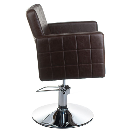 Ernesto bronze hairdressing chair BM-6302 - BVShop