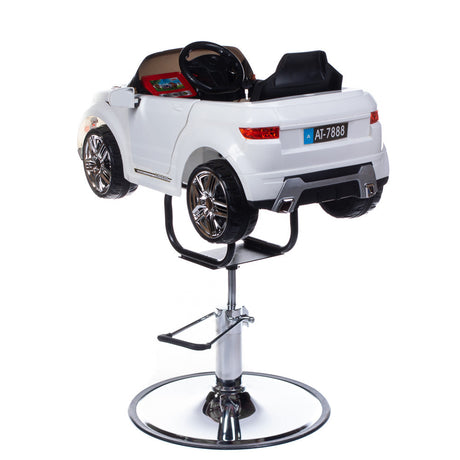 Children's Hairdressing Chair Range Rover White - BVShop