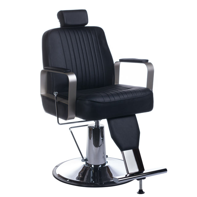 Fotel barberski HOMER BH-31237 Czarny - BVShop