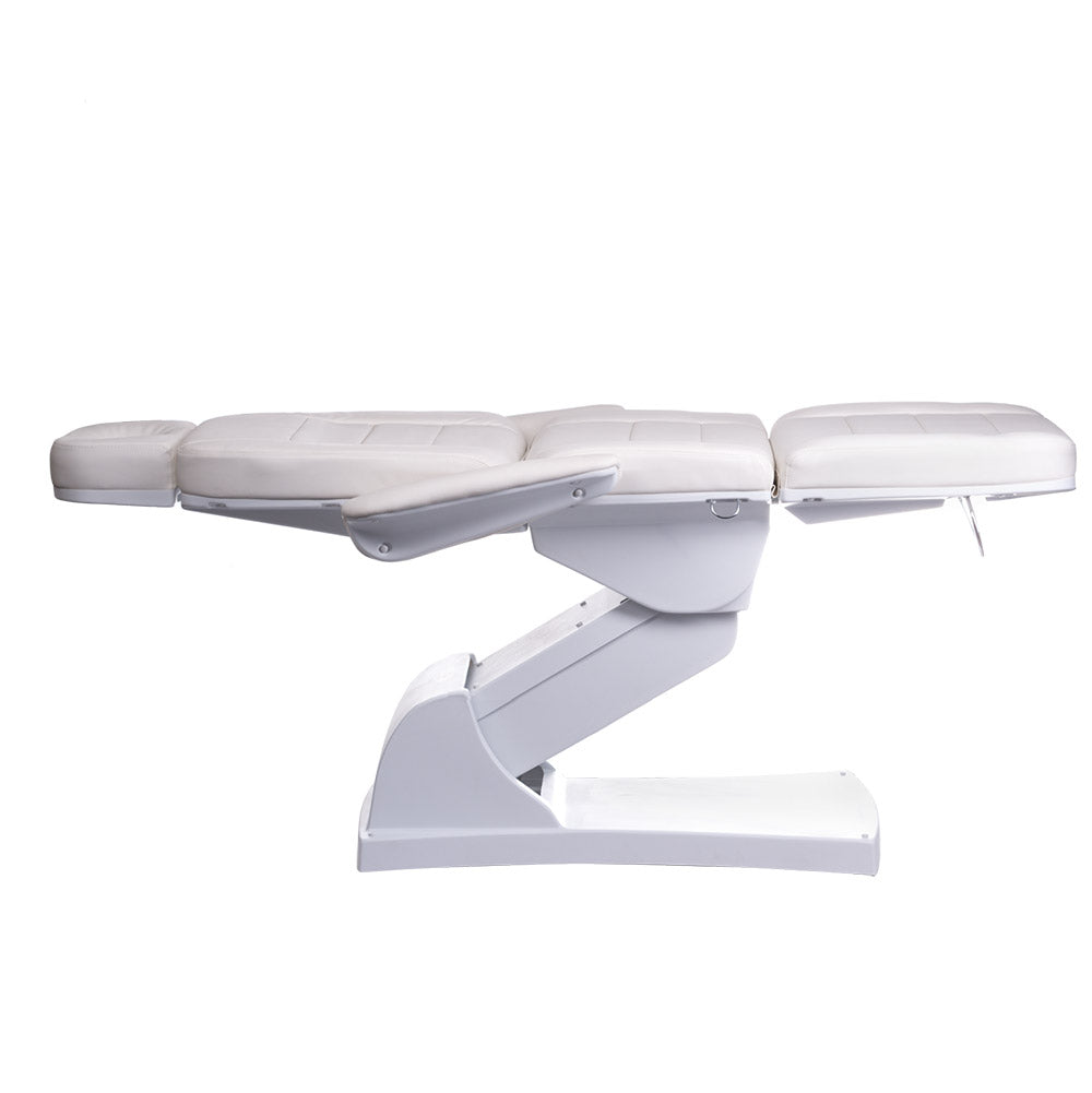 Elektryczny fotel kosmetyczny Bologna BG-228 biały - BVShop