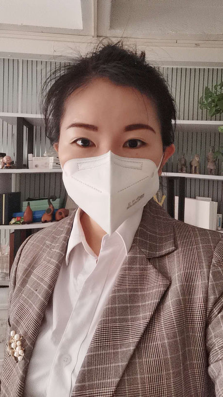 100x Protective Mask KN95 FFP2 CE Certificate - BVShop