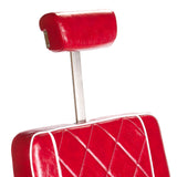 Fotel barberski ODYS BH-31825M Red - BVShop