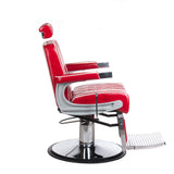 Fotel barberski ODYS BH-31825M Red - BVShop