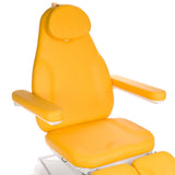 Electrical cosmetic chair Modena Pedi BD-8294 Honey by Beauty System, with adjustable features and cushioned upholstery for skincare treatments.
