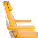 Electrical cosmetic chair MODENA PEDI BD-8294 Honey by Beauty System, showcasing the ergonomic design and plush upholstery.