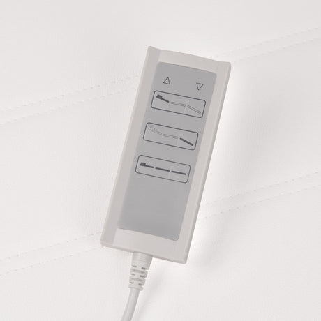 Light grey Beauty System BR-6622 208-103 hair clipper with adjustable blades and ergonomic design, shown in close-up view.