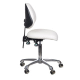 Taboret kosmetyczny BY-8377 white - BVShop