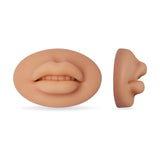 سويس كولور 3D ممارسة الشفاه سيليكون ناعم فاتح/داكن