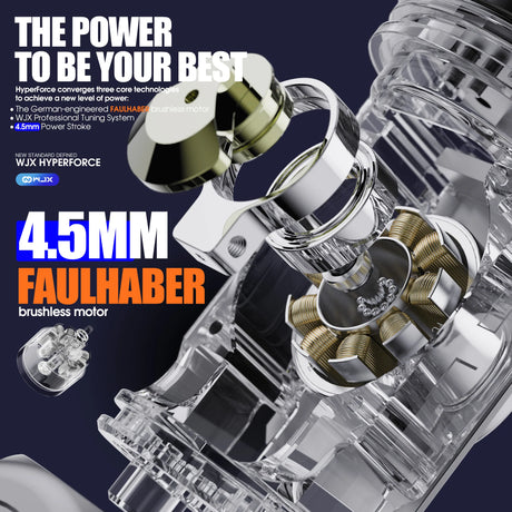 Mast WJX Hyper Force Wireless Tattoo Pen Machine with FAULHABER Brushless Motor - BVShop