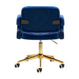 4Rico Chair QS-OF213G navy blue - BVShop